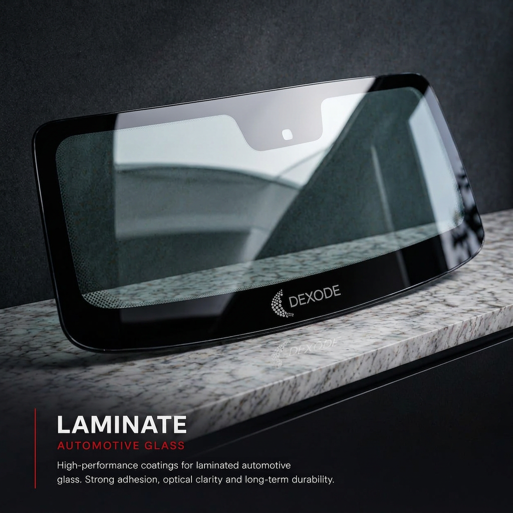 Laminated Automotive Glass Paint