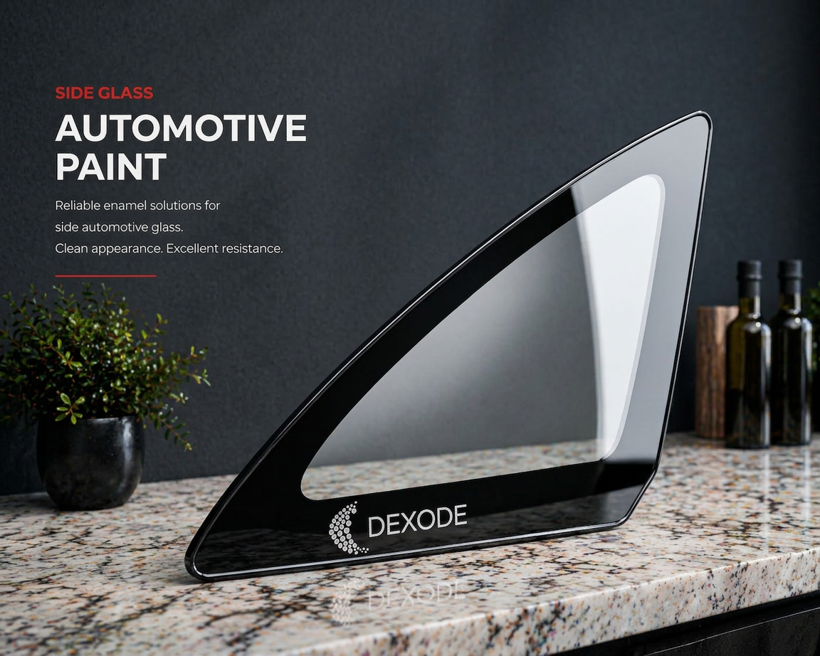 Side Glass Automotive Paint